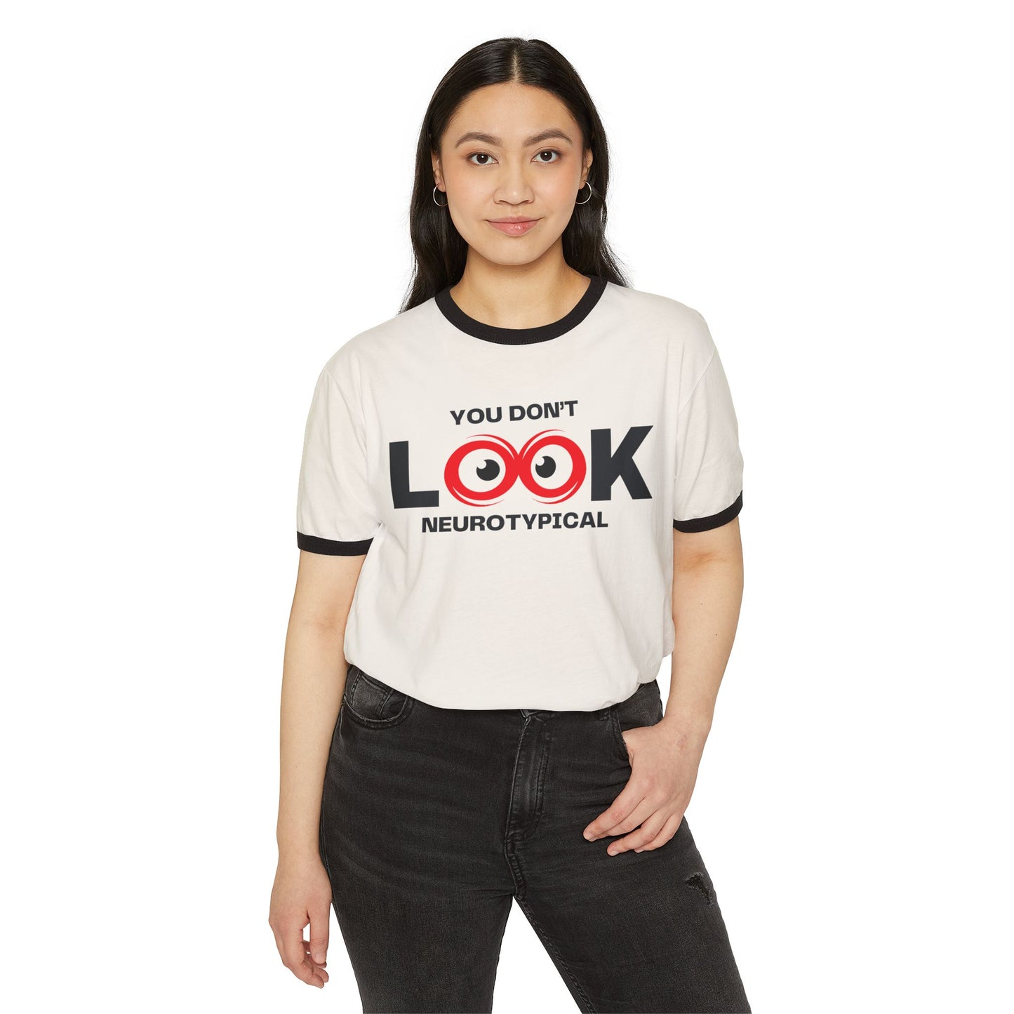 You Don't Look Neurotypical ringer tee