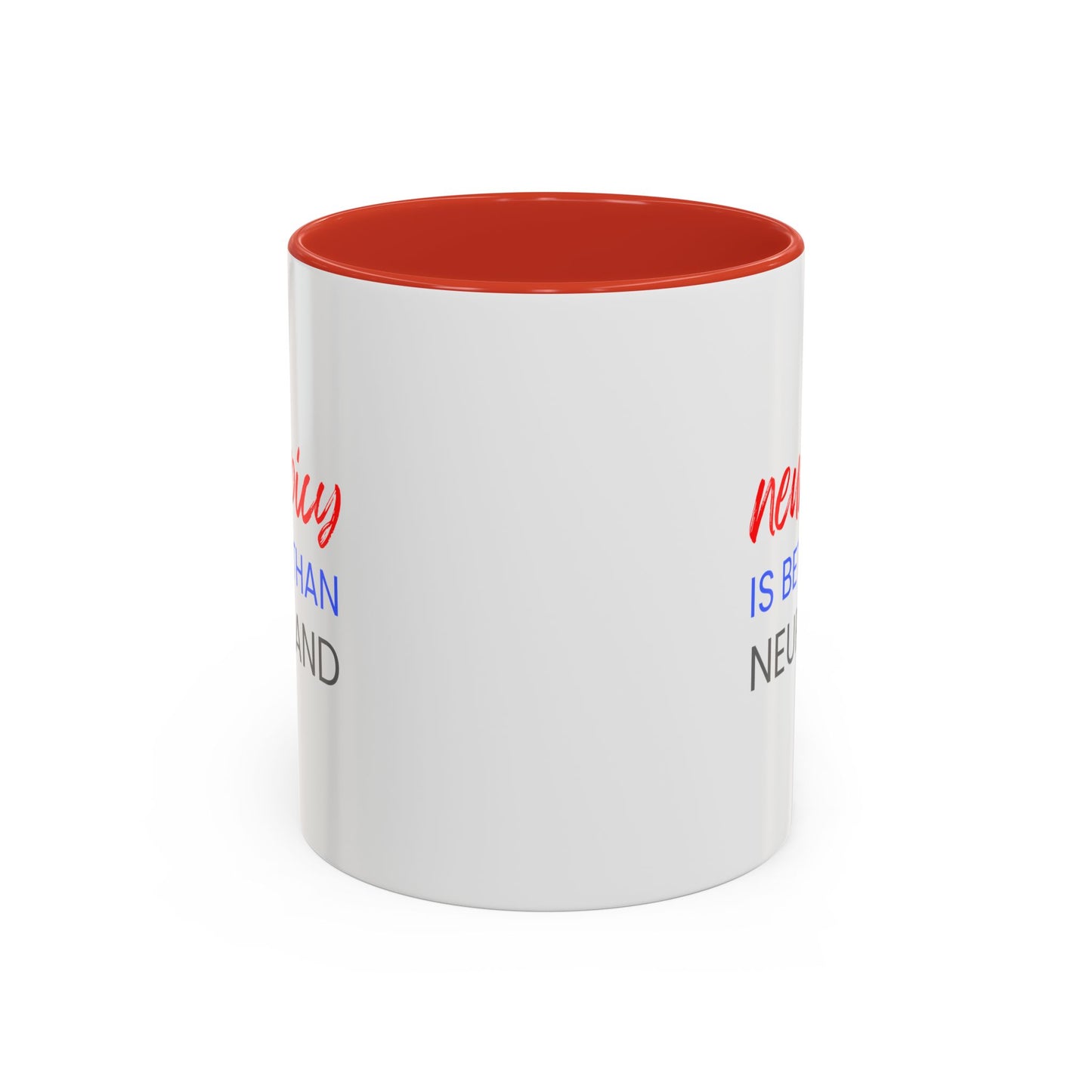 Neurospicy Is Better Than Neurobland two-tone mug