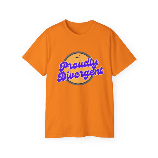 Proudly Divergent Tee - Neurodiversity Awareness Shirt