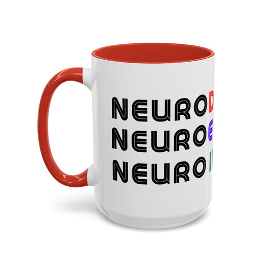 Neuro DEI two-tone accent mug